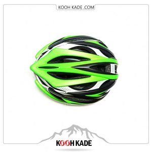 کلاه ایمنی دوچرخه سواری راکی رن سبز مشکی مناسب برای دوچرخه سواری 