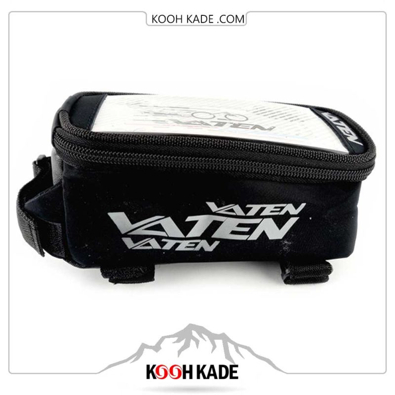 کیف و خورجین موبایل پشت کرپی|VATEN|مشکی مناسب برای دوچرخه سواری