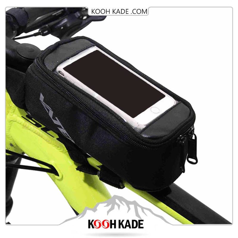 کیف و خورجین موبایل| پشت کرپی|VATEN|مشکی مناسب برای دوچرخه سواری