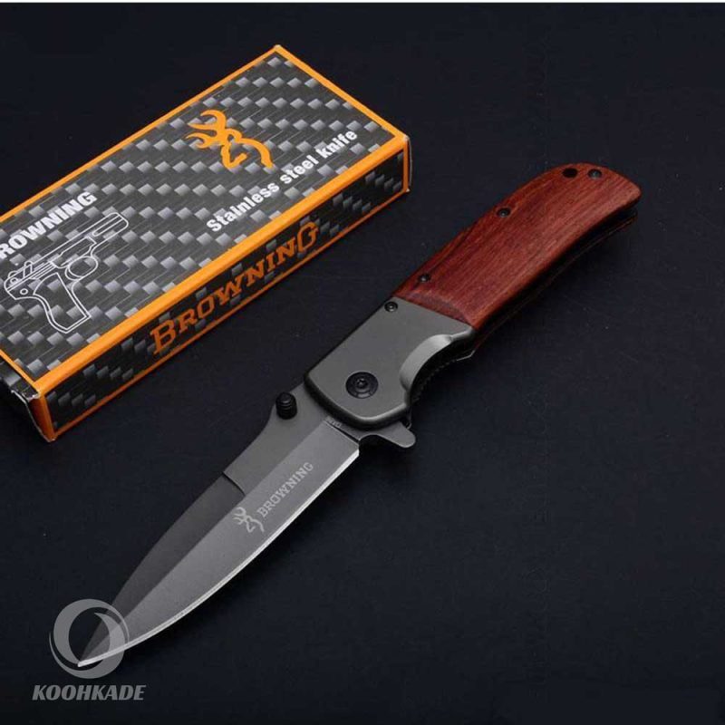 چاقو BROWNING مدل DA86 باز شده کامل