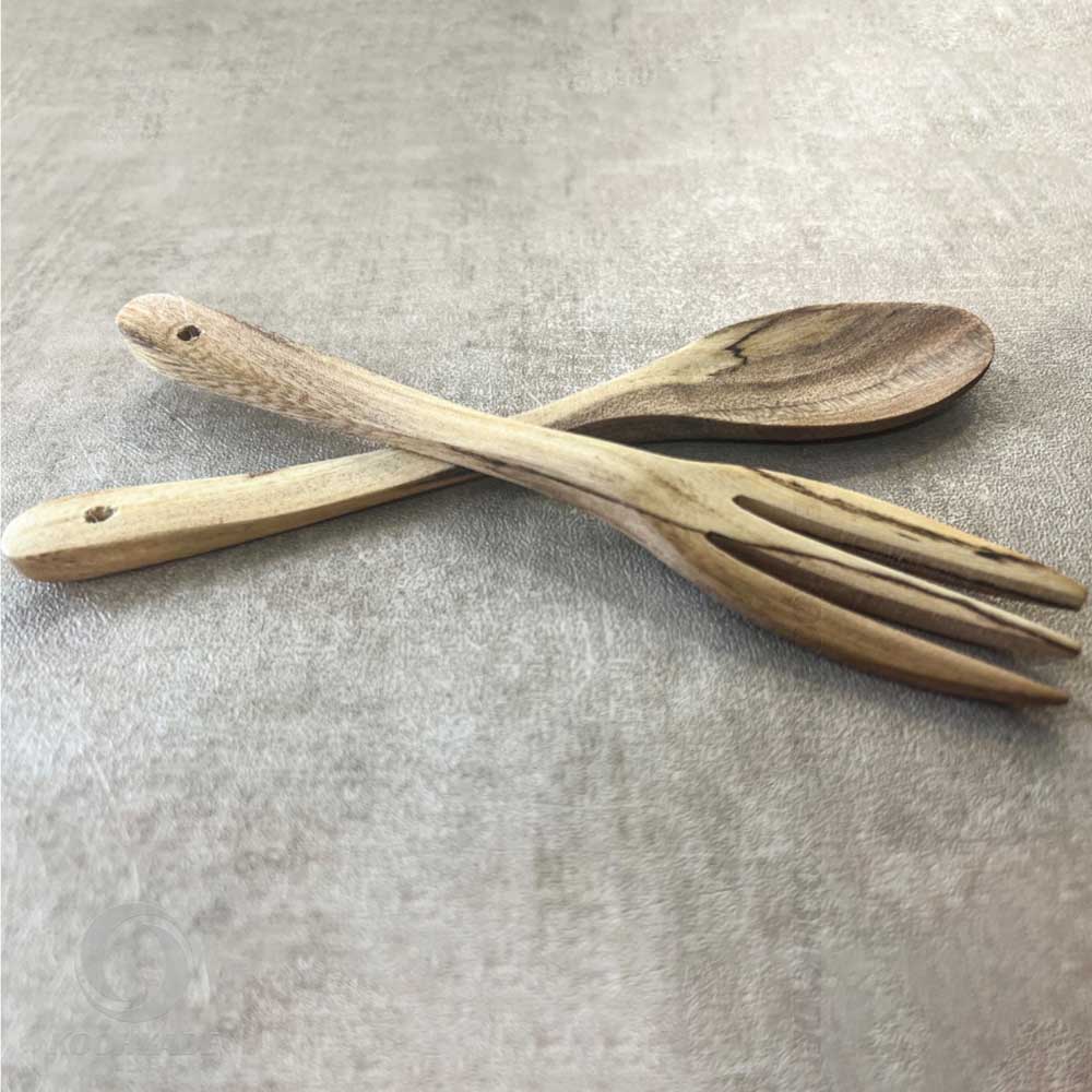 قاشق چنگال چوبی پروکوک |قاشق چنگال چوبی | قاشق چنگال چوبی PROCOOK