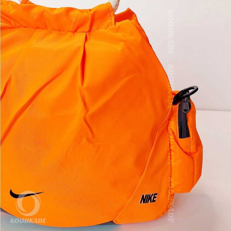 ساک طنابی NIKE | ساک استخری طنابی | کیف استخر ساکی زنانه | کیف ورزشی زنانه طرح نایک