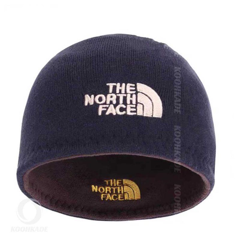 کلاه زمستانه بافت پلار NORTH FACE | کلاه زمستانه بافت پلار نورث فیس | کلاه زمستانه دورو نورث فیس | کلاه بافت پلار نورث فیس مدل دورو