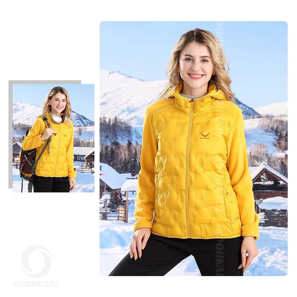 کاپشن تک پوش پر زنانه SNOW HAWK 68582 | کاپشن تک پوش | کاپشن اسنوهاک | کاپشن زنانه اسنوهاک | خرید کاپشن ارزان | فروشگاه کوهکده