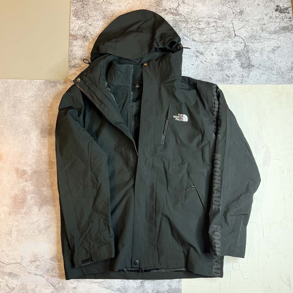 کاپشن دوپوش مردانه NORTHFACE 96888 | خرید کاپشن نورث فیس | کاپشن دوپوش نورث فیس | قیمت کاپشن دو‌پوش نورث فیس | خرید کاپشن نورث فیس قسطی | کوهکده