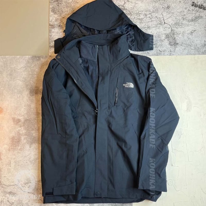 کاپشن دوپوش مردانه NORTHFACE 96888 | خرید کاپشن نورث فیس | کاپشن دوپوش نورث فیس | قیمت کاپشن دو‌پوش نورث فیس | خرید کاپشن نورث فیس قسطی | کوهکده