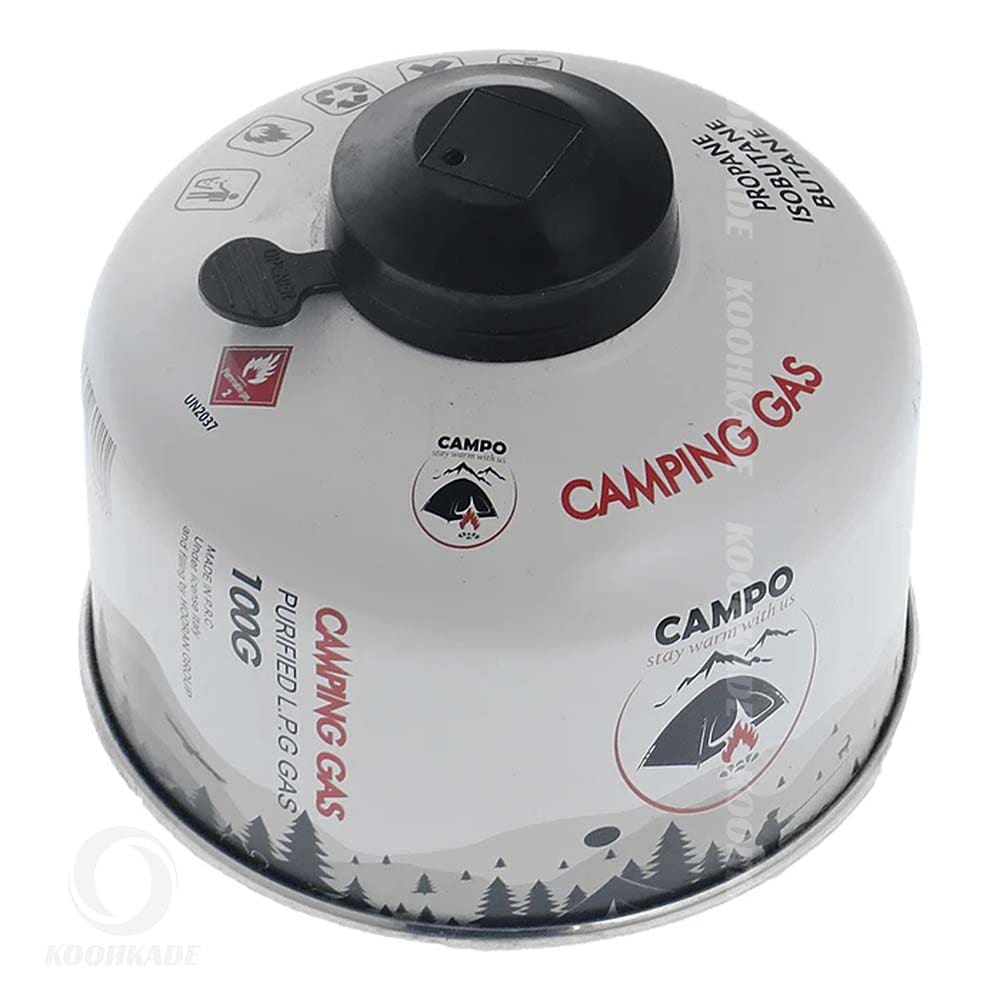کپسول 100 گرمی campo | کپسول گاز کمپینگ | کپسول گاز کمپو | کپسول گاز کوهنوردی | کپسول گاز مناسب کمپ | کپسول گاز مناسب کوهنوردی | کپسول گاز کوهکده