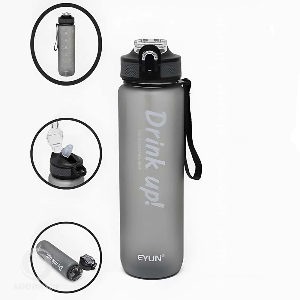 قمقمه EYUN مدل DRINK UP 1L | قمقمه آب | قمقمه ورزشی | قمقمه روزانه | قمقمه باشگاهی | قمقمه ۱ لیتری | قمقمه سیلیکونی اقساطی | خرید قمقمه از کوهکده