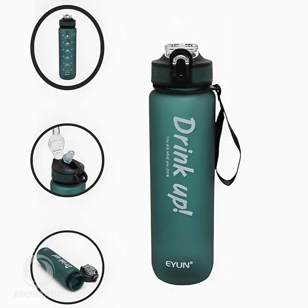 قمقمه EYUN مدل DRINK UP 1L | قمقمه آب | قمقمه ورزشی | قمقمه روزانه | قمقمه باشگاهی | قمقمه ۱ لیتری | قمقمه سیلیکونی اقساطی | خرید قمقمه از کوهکده