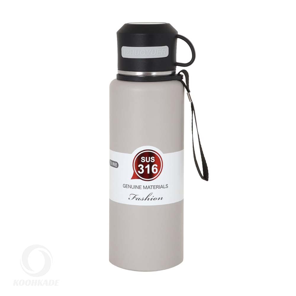 فلاسک TZHUOYUER مدل 1000ML | خرید فلاسک استیل یک لیتری | فلاسک استیل 1000 میل | خرید فلاسک استیل دیجی کالا | فلاسک قسطی | خرید فلاسک چای | قیمت فلاسک چای استیل | کوهکده