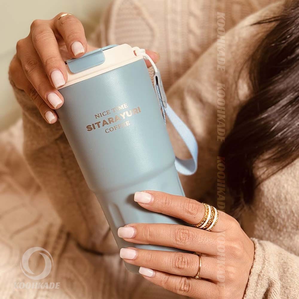 تراول ماگ SITARAYURI تک حالته 600ML | خرید تراول ماگ 600 میل | تراول ماگ 600 میل سیتارایوری | قیمت تراول ماگ تک حالته | تراول ماگ تک حالته دیجی کالا | خرید تراول ماگ تک حالته 600 میل | کوهکده
