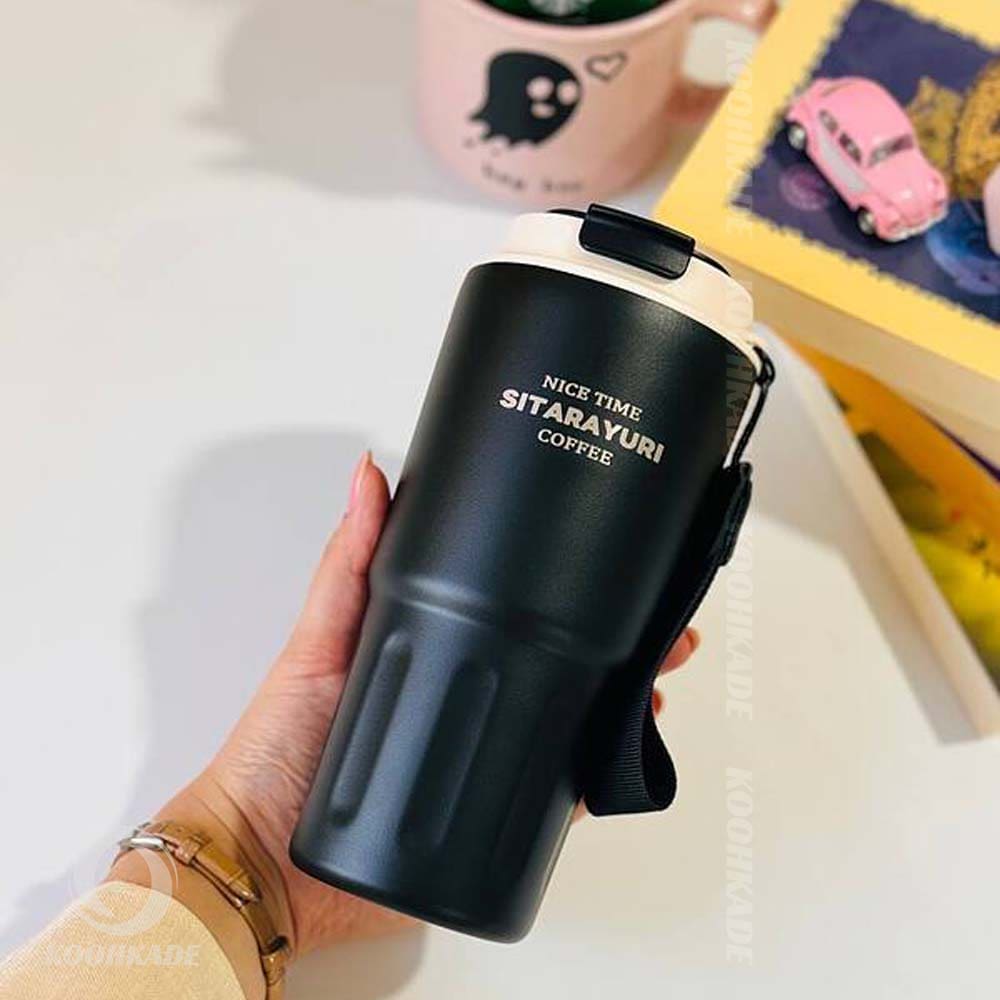 تراول ماگ SITARAYURI تک حالته 600ML | خرید تراول ماگ 600 میل | تراول ماگ 600 میل سیتارایوری | قیمت تراول ماگ تک حالته | تراول ماگ تک حالته دیجی کالا | خرید تراول ماگ تک حالته 600 میل | کوهکده