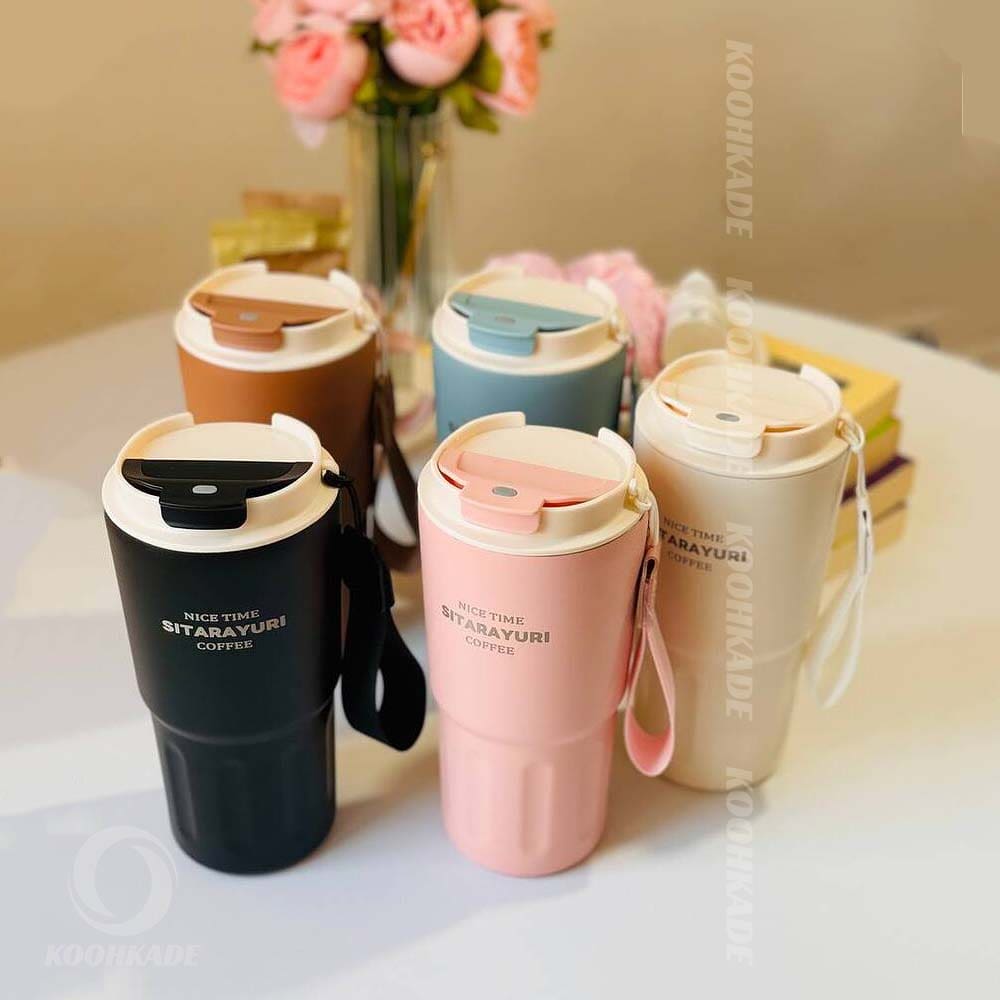 تراول ماگ SITARAYURI تک حالته 600ML | خرید تراول ماگ 600 میل | تراول ماگ 600 میل سیتارایوری | قیمت تراول ماگ تک حالته | تراول ماگ تک حالته دیجی کالا | خرید تراول ماگ تک حالته 600 میل | کوهکده