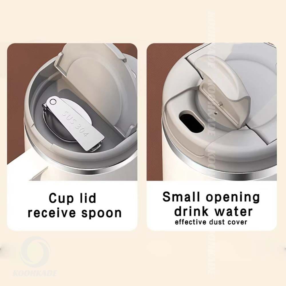 تراول ماگ GOOD LIFE مدل 550ML | خرید تراول ماگ گود لایف | قیمت تراول ماگ 550 میلی لیتری | خرید تراول ماگ نیم لیتری | تراول ماگ دیجی کالا | خرید تراول ماگ | تراول ماگ دسته دار | تراول ماگ با قاشق | کوهکده