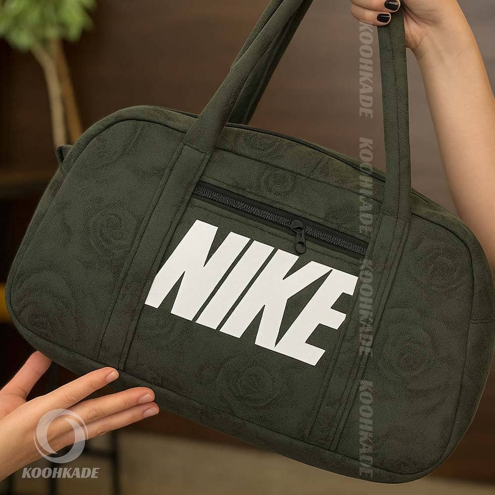 ساک ورزشی NIKE مدل VELVET | ساک ورزشی جیر | خرید ساک اسپرت نایک | ساک جیر باشگاه | خرید ساک باشگاه نایک | کیف جیر ورزشی | کوهکده