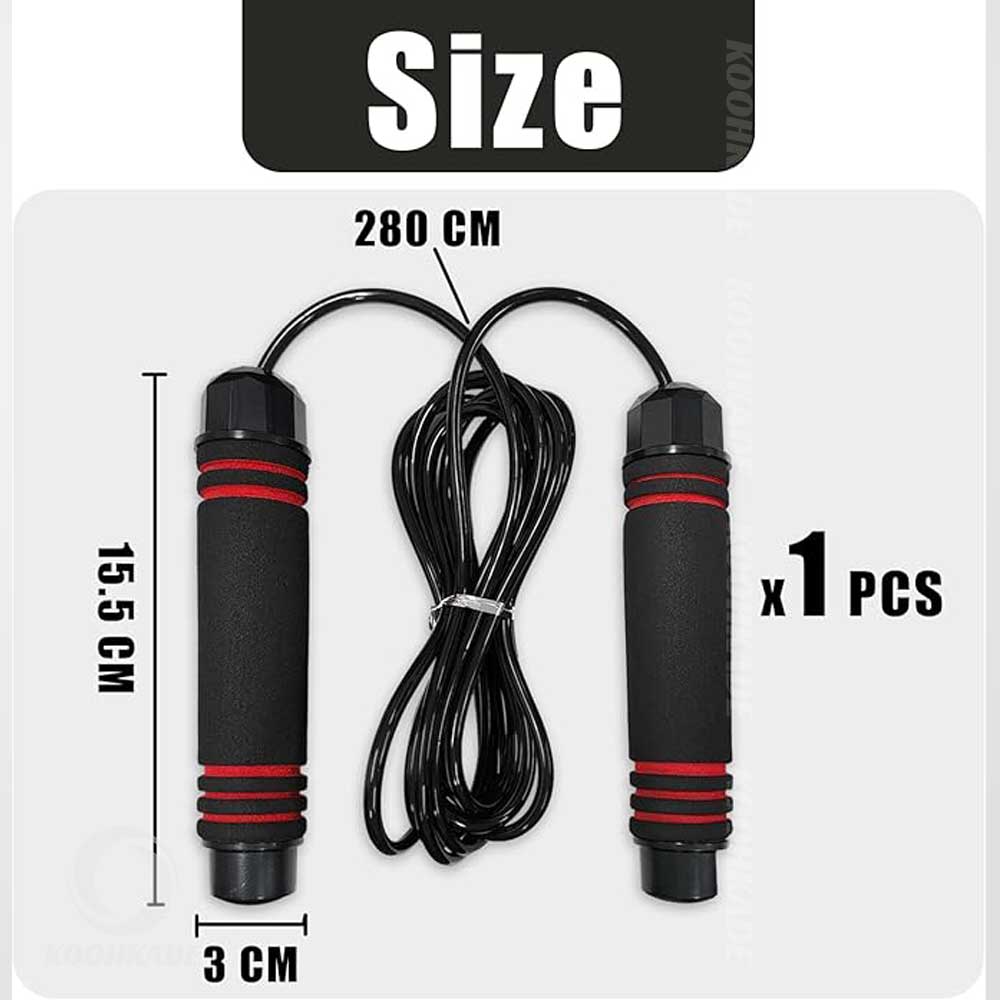 طناب کراسفیت کد H-9009| طناب کراس فیت و بدنسازی مدل 603 H-9009|طناب ورزشی سیم بوکسلی مدل H-9009 |خرید طناب کراس فیت از فروشگاه کوهکده