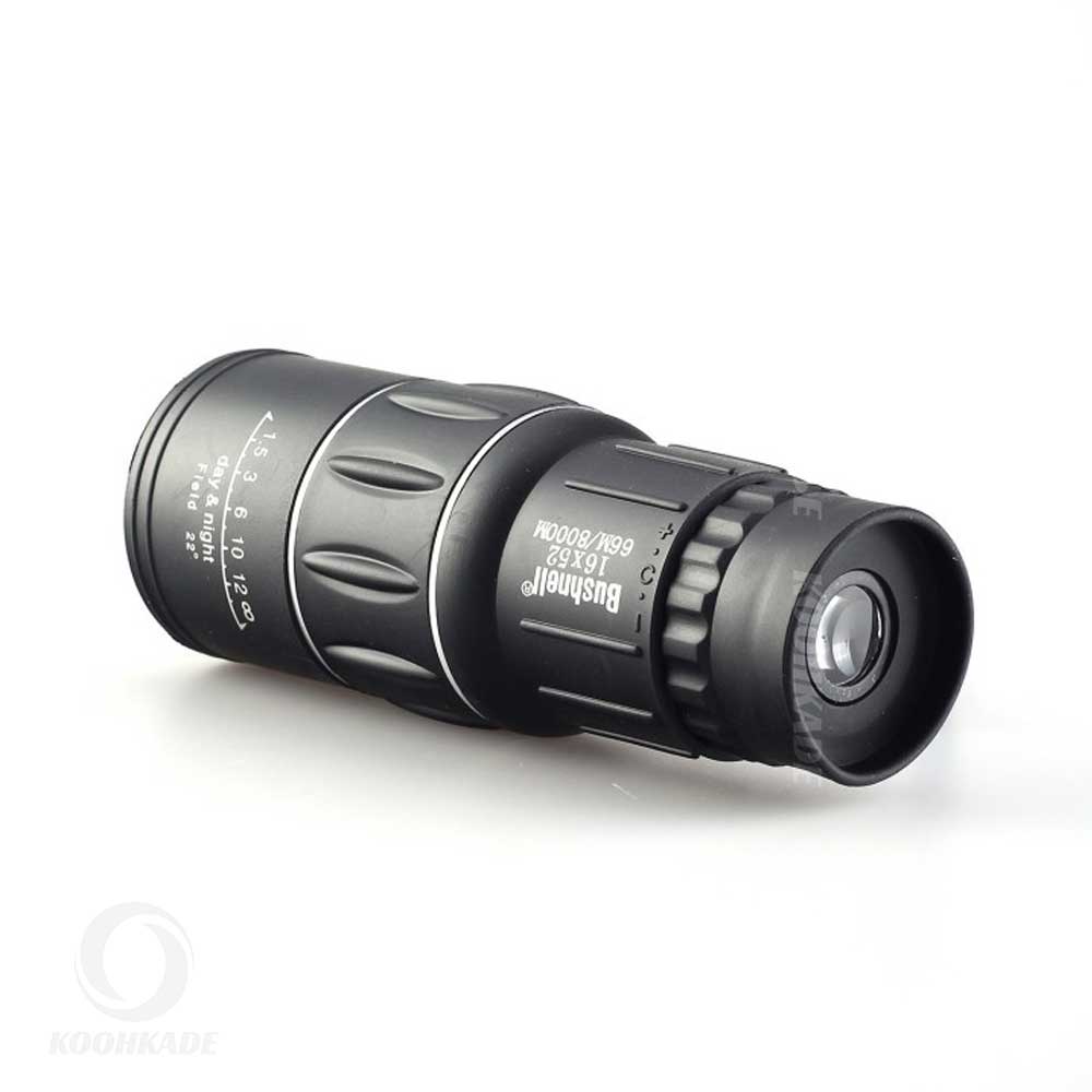 دوربین تک چشمی BUSHNELL 16*52| دوربین تک چشمی بونشل | خرید دوربین تک چشم برای شکار | قیمت دوبین شکار برد 1 کیلومتر