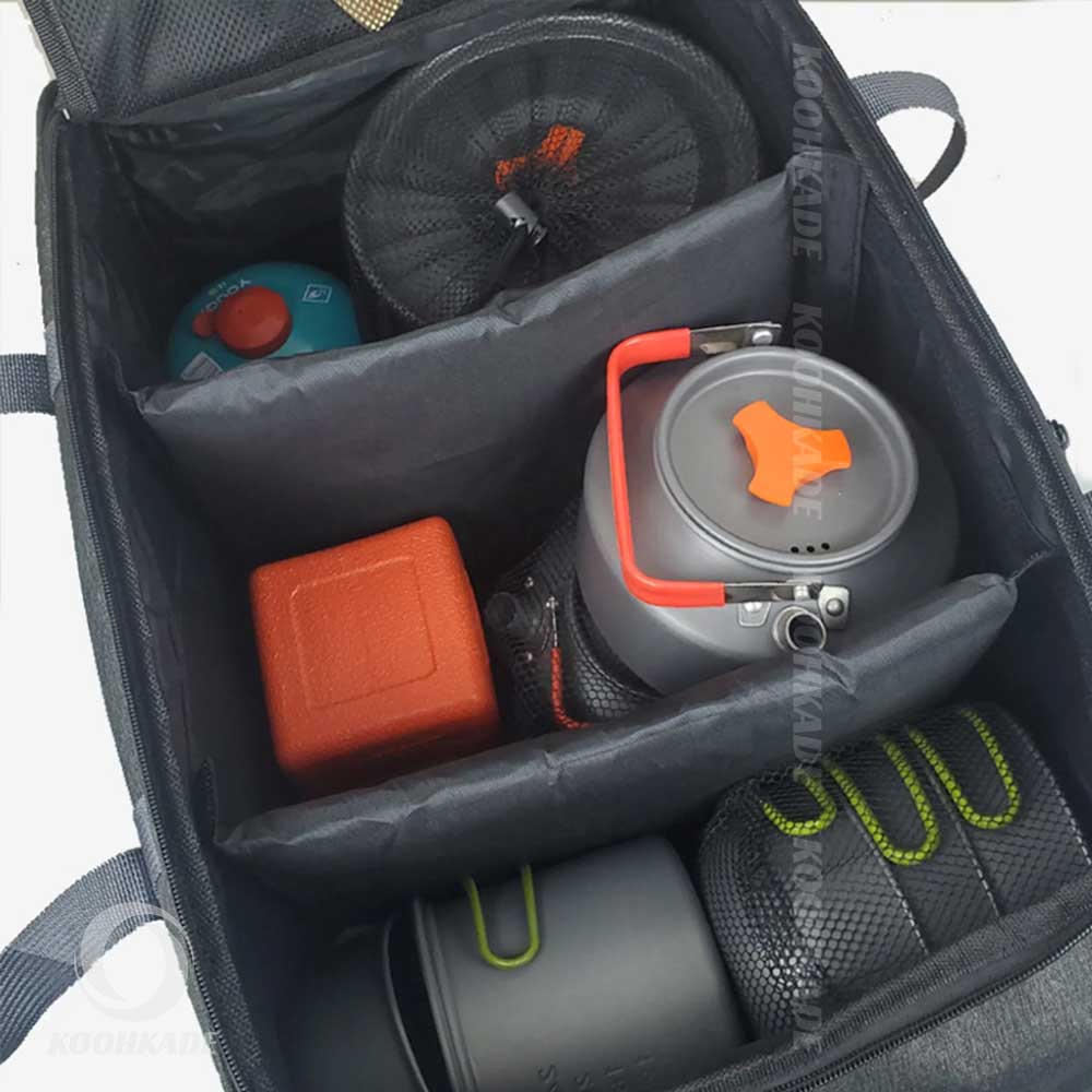 ساک کمپینگ CB2351| ساک پیک نیک CB2351 | کیف پیک نیک جداکننده |ساک مسافرتی جمع شونده | ساک 50 لیتر پیک نیک
