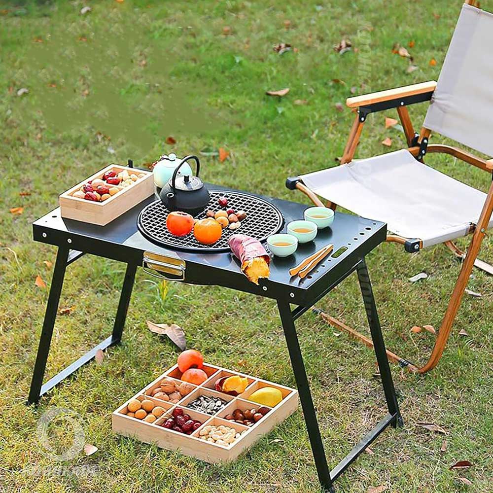 باربیکیو پرتابل تاشو BBQ-1066| باربیکیو مسافرتی| باربیکیو سفری| باربیکیو کمپینگ | باربیکیو مناسب کمپ| باربیکیو مناسب کوهنوردی
