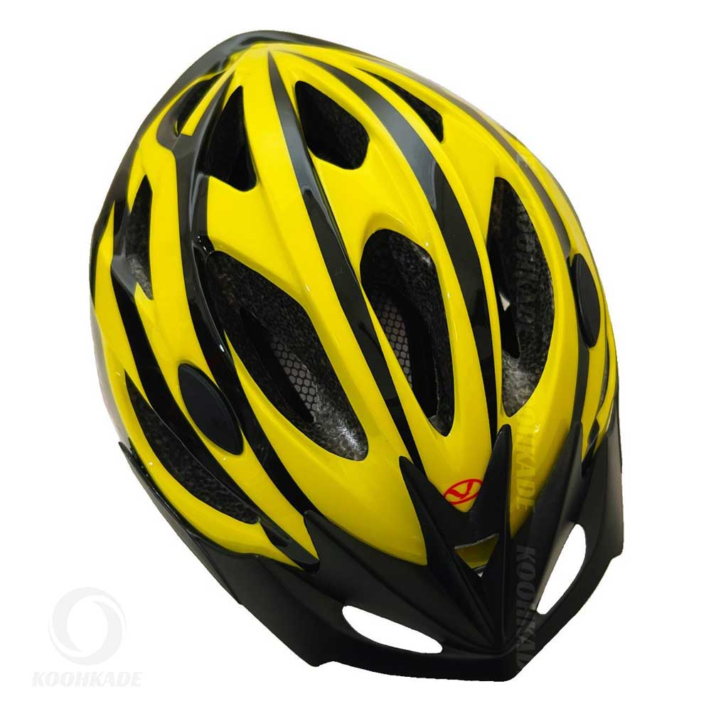 کلاه دوچرخه OVERLOAD مدل B-YELLOW| خرید کلاه دوچرخه سبز | کلاه دوچرخه راکی سبز | قیمت کلاه دوچرخه بزرگسال راکی | کلاه دوچرخه دیجی کالا | کلاه راکی دوچرخه سواری | کوهکده