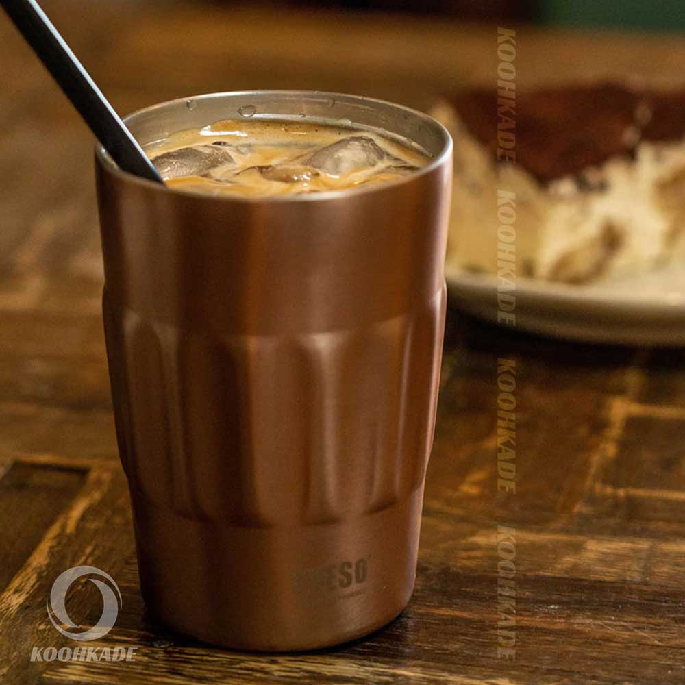 اسموتی تایسو T-884 حجم 500ML| اسموتی TYESO 600ML | اسموتی نی دار |اسموتی استیل نی دار |اسموتی درب دار استیل|اسموتی تایسو