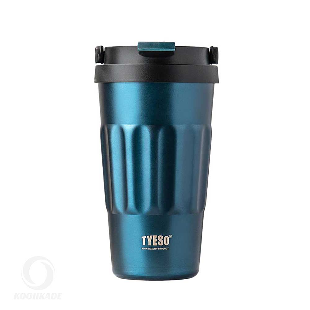 اسموتی تایسو T-884 حجم 500ML| اسموتی TYESO 600ML | اسموتی نی دار |اسموتی استیل نی دار |اسموتی درب دار استیل|اسموتی تایسو