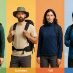 نحوه تنظیم لباس و لایه بندی هوشمند متناسب با چهار فصل