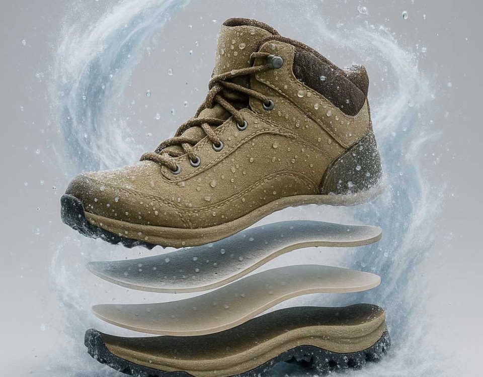 کفش کوهنوردی ضدآب بنر