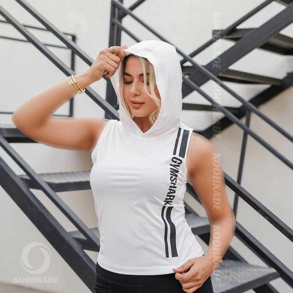 حلقه ای کلاهدار Z gym shark|حلقه ای زنانه فلامنت|حلقه ای اسپرت زنانه