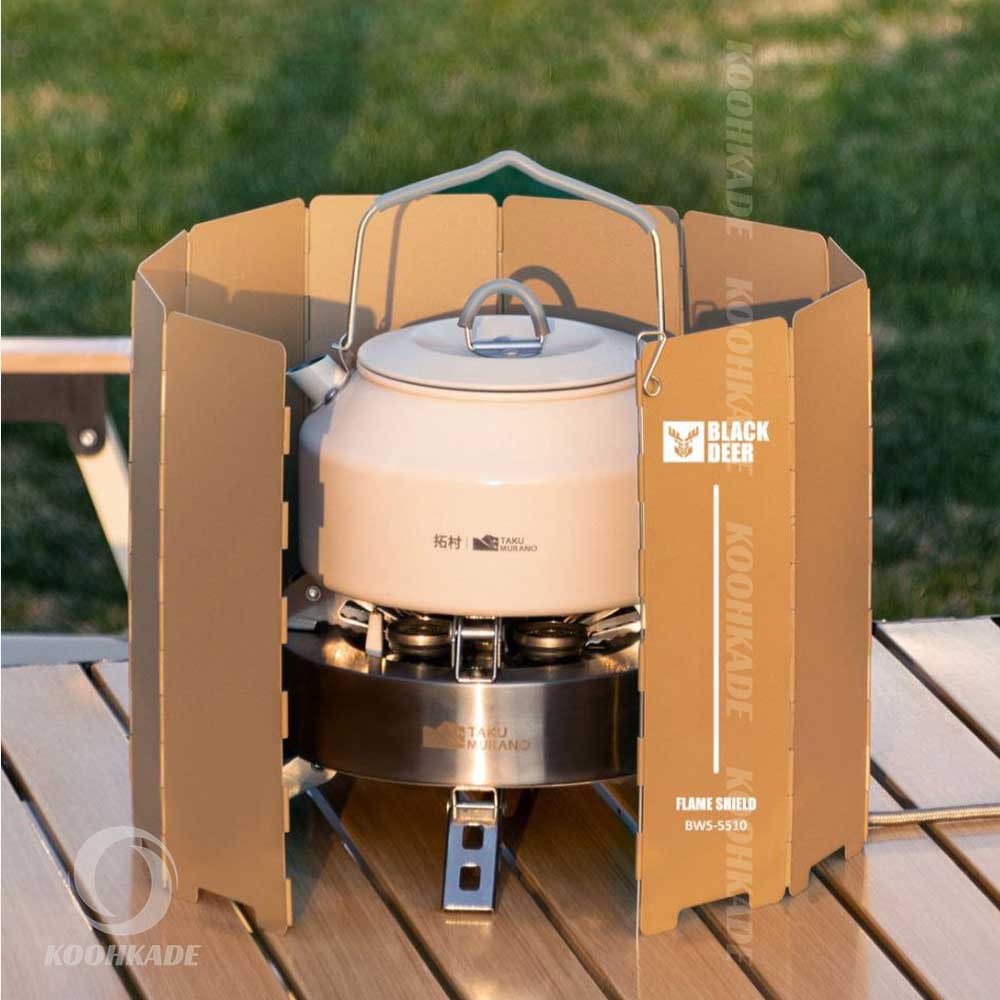 بادگیر اجاق کمپینگ بلک دیر BCWS-5510|بادگیر اجاق کوهنوردی 10ورقه |بادگیر اجاق 10 پره |بادگیر اجاق کمپینگ|بادگیر اجاق طبیعتگردی| بادگیر اجاق کوهکده