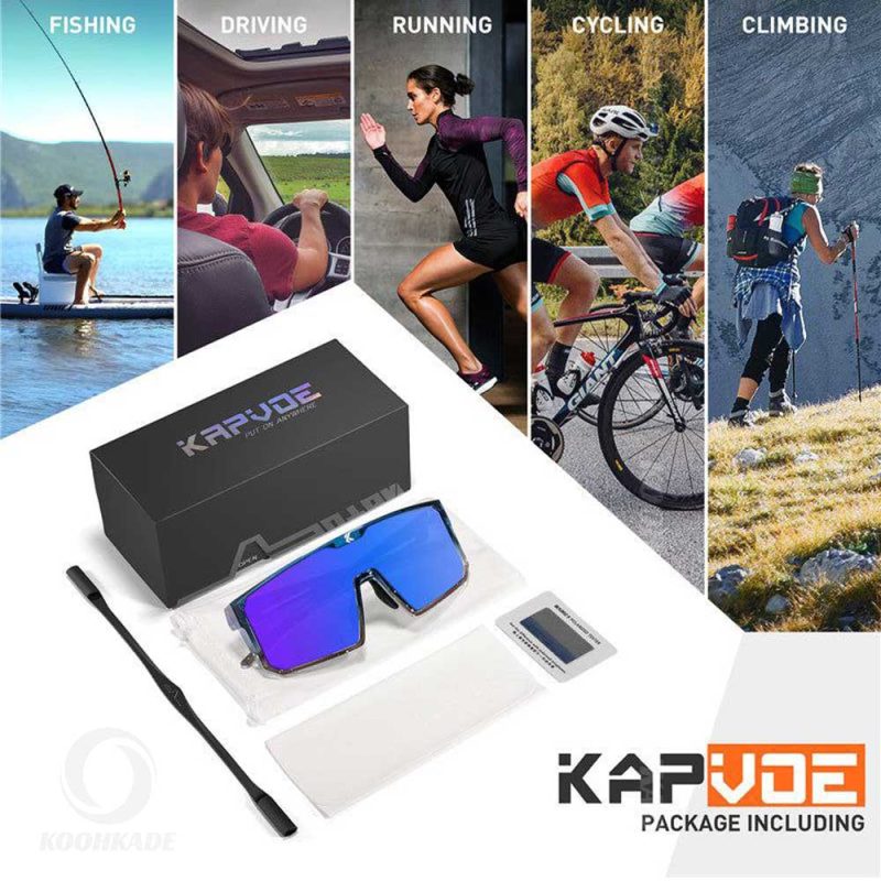 عینک KAPVOE کد TK232-QTC-10|عینک پلاریزه HD|عینک کاپوو UV400