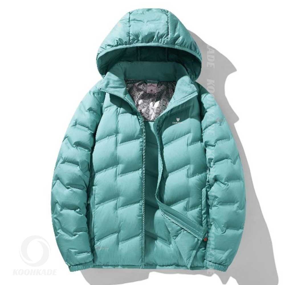 کاپشن پر سبک زنانه کاراکال C3107B|کاپشن پر زنانه caracal|خرید کاپشن کوهنوردی| خرید کاپشن طبیعتگردی |خرید اقساطی کاپشن پر زمستانی از کوهکده
