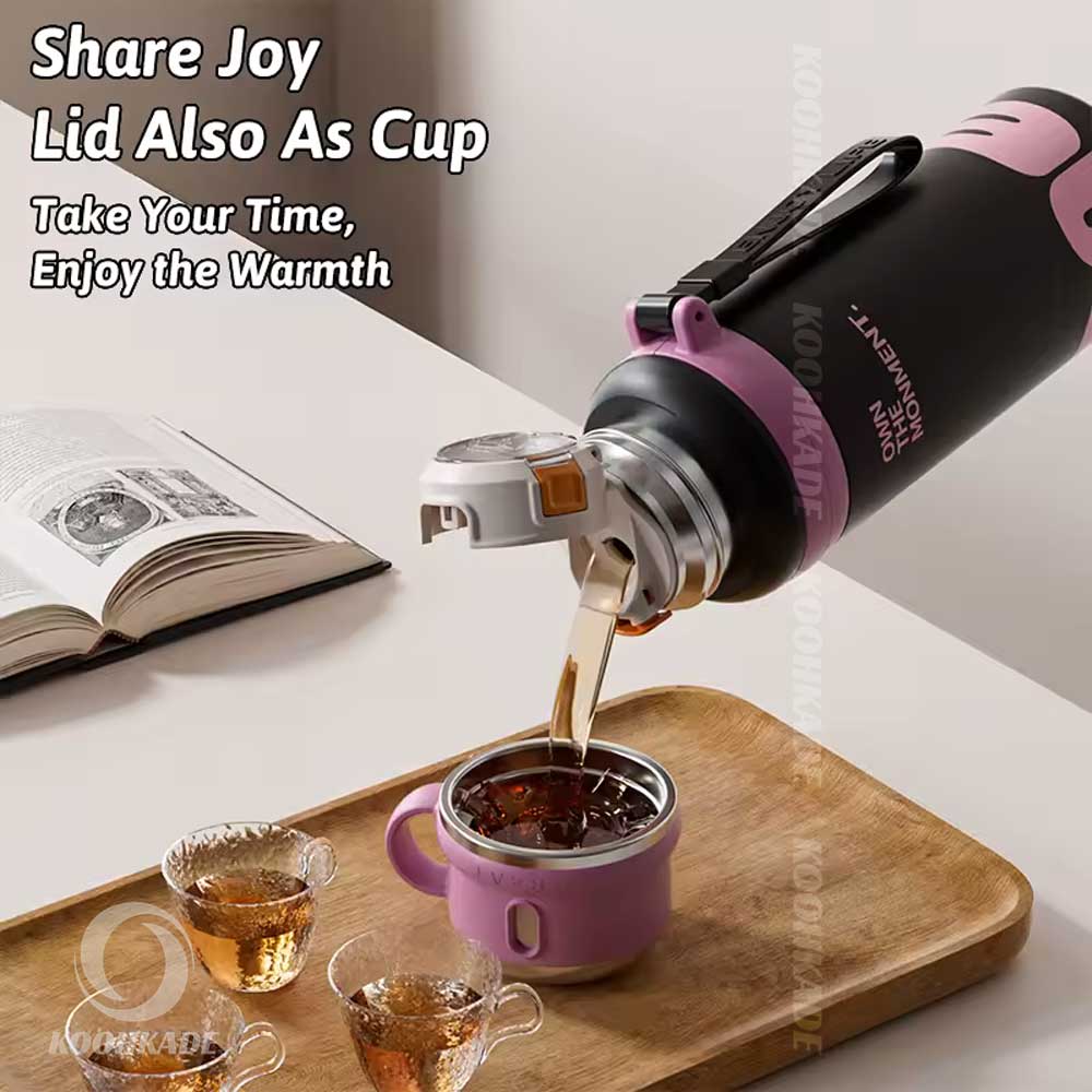 فلاسک دو حالته ONE حجم 800ML |فلاسک استیل ضد زنگ 316 ONE| خرید قمقمه ONE ۸۰۰ میلی لیتر|قیمت قمقمه و فلاسک ONE کوهکده | خرید اقساطی فلاسک