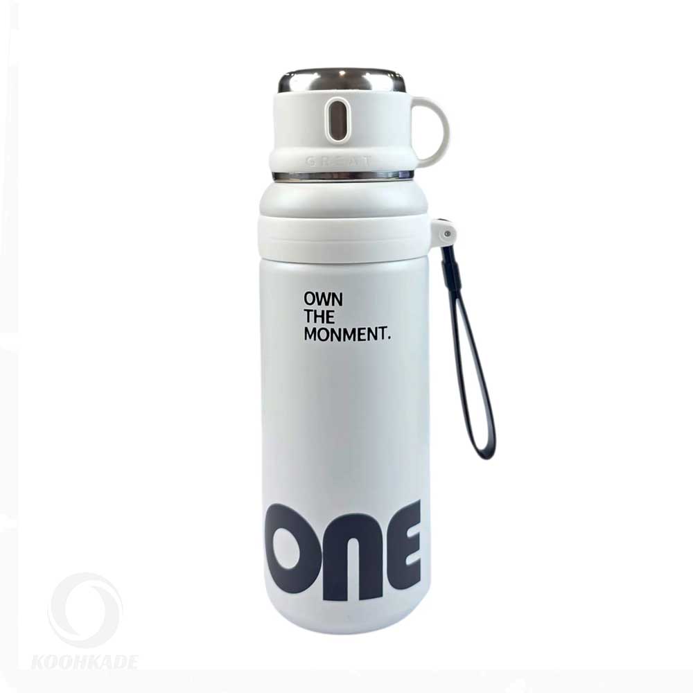 فلاسک دو حالته ONE حجم 800ML |فلاسک استیل ضد زنگ 316 ONE| خرید قمقمه ONE ۸۰۰ میلی لیتر|قیمت قمقمه و فلاسک ONE کوهکده | خرید اقساطی فلاسک