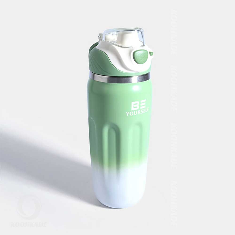 تراول ماگ BE YOURSELF حجم 500ML| خرید تراول ماگ 800میل | قیمت تراول ماگ چایی خوری | تراول ماگ استیل 800میلی | قیمت تراول ماگ | فلاسک استیل | کوهکده
