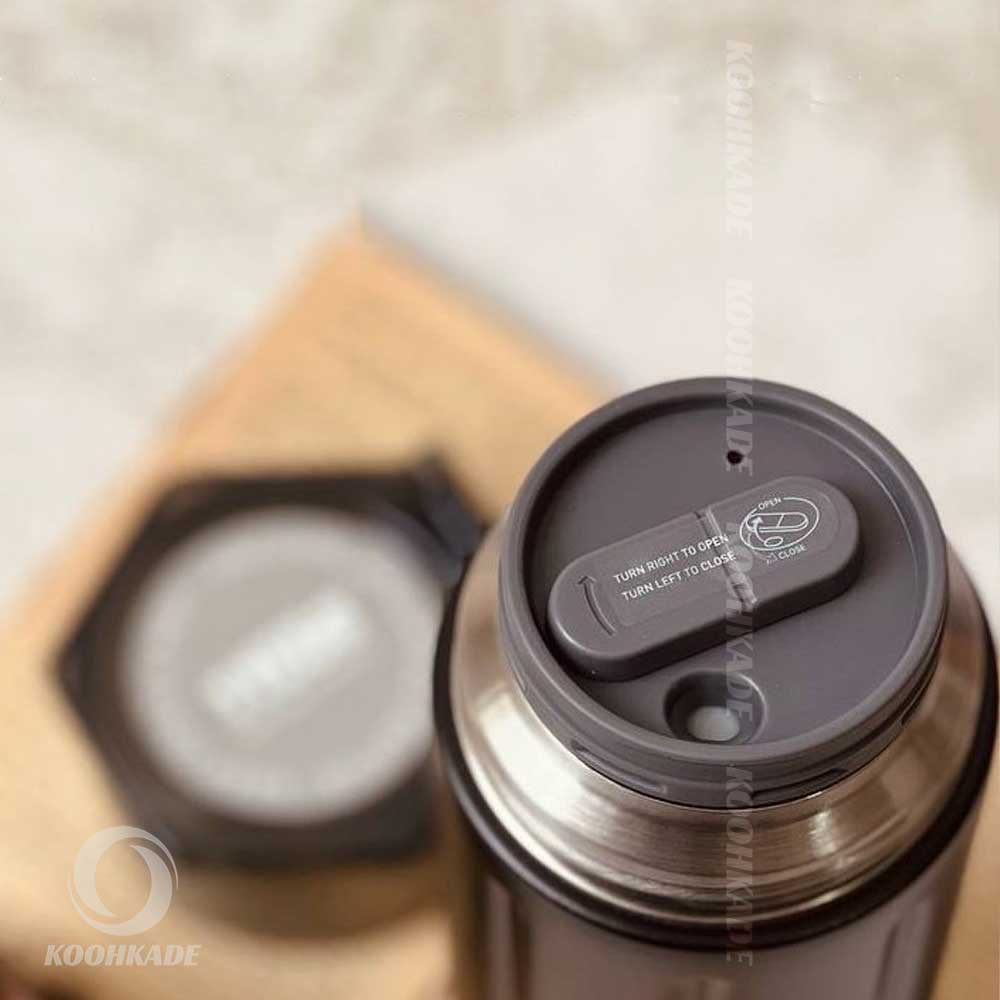 تراول ماگ TYESO DBSH حجم 600ML| خرید تراول ماگ 800میل | قیمت تراول ماگ چایی خوری | تراول ماگ استیل 800میلی | قیمت تراول ماگ | فلاسک استیل | کوهکده