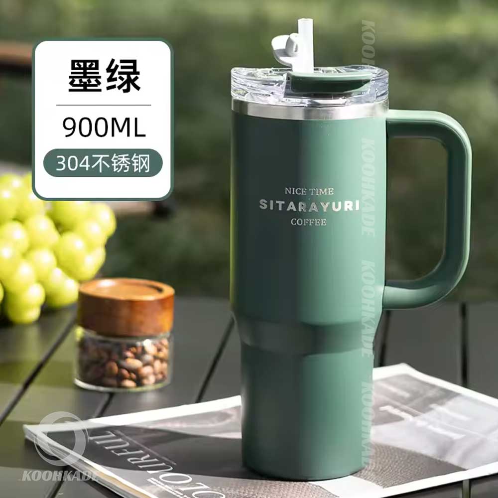 تامبلر SITARAYURI HLAD حجم 900ML|خرید تامبلر تایسو |قیمت تامبلر تایسو 1200 میلی لیتر | تامبلر دسته دار تایسو مدل ظرفیت 1200 میلی لیتر