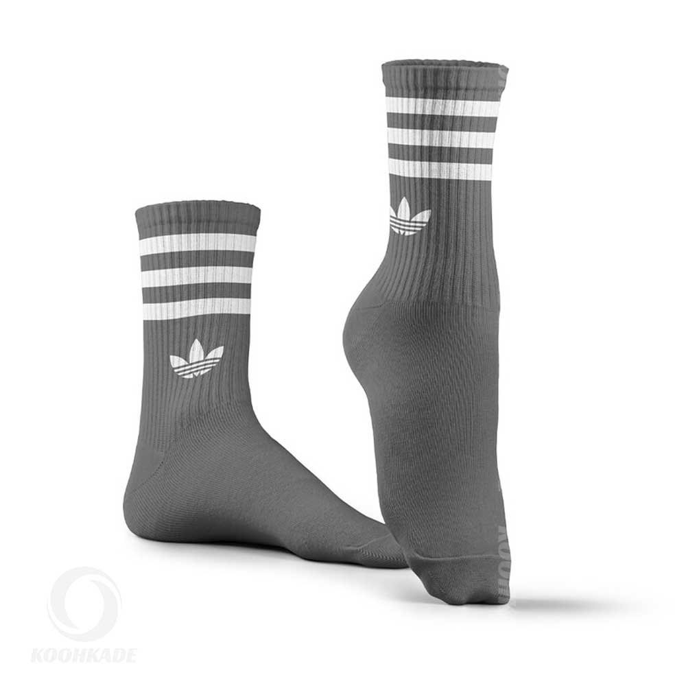 جوراب ورزشی ADIDAS ساق بلند |خرید جوراب آدیداس زنانه|جوراب اسپرت آدیداس
