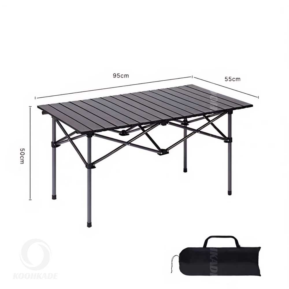 میز تاشو کمپینگ M103 BLACK DEER| میز کمپینگ دو طبقه |میز پارچه ای دو طبقه | میز سفری مدل دو طبقه | میز مسافرتی دو طبقه استراکچر مدل Twin