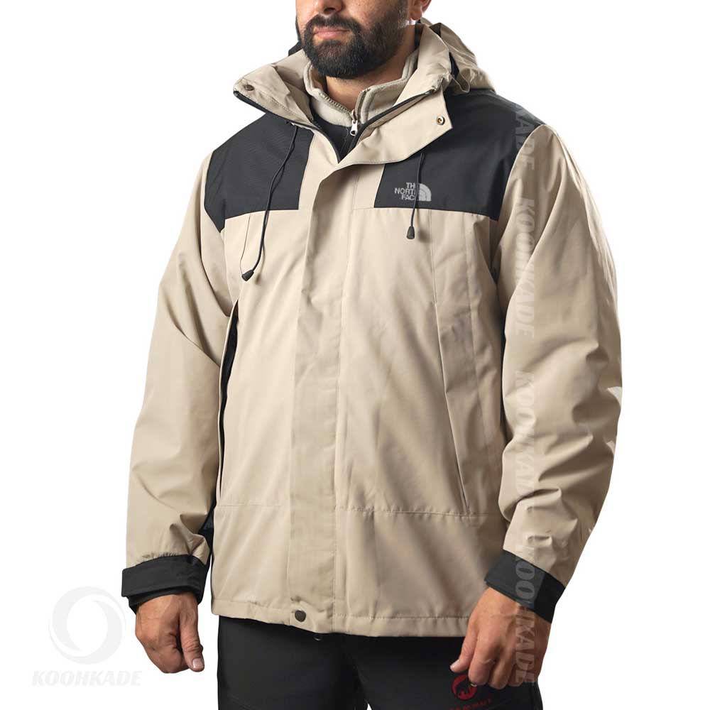 کاپشن دوپوش NORTHFACE 2365M| خرید کاپشن زنانه دوپوش | خرید کاپشن نورث فیس زنانه | جک ولفسکین دوپوش | خرید کاپشن دوپوش زنانه قسطی | کوهکده
