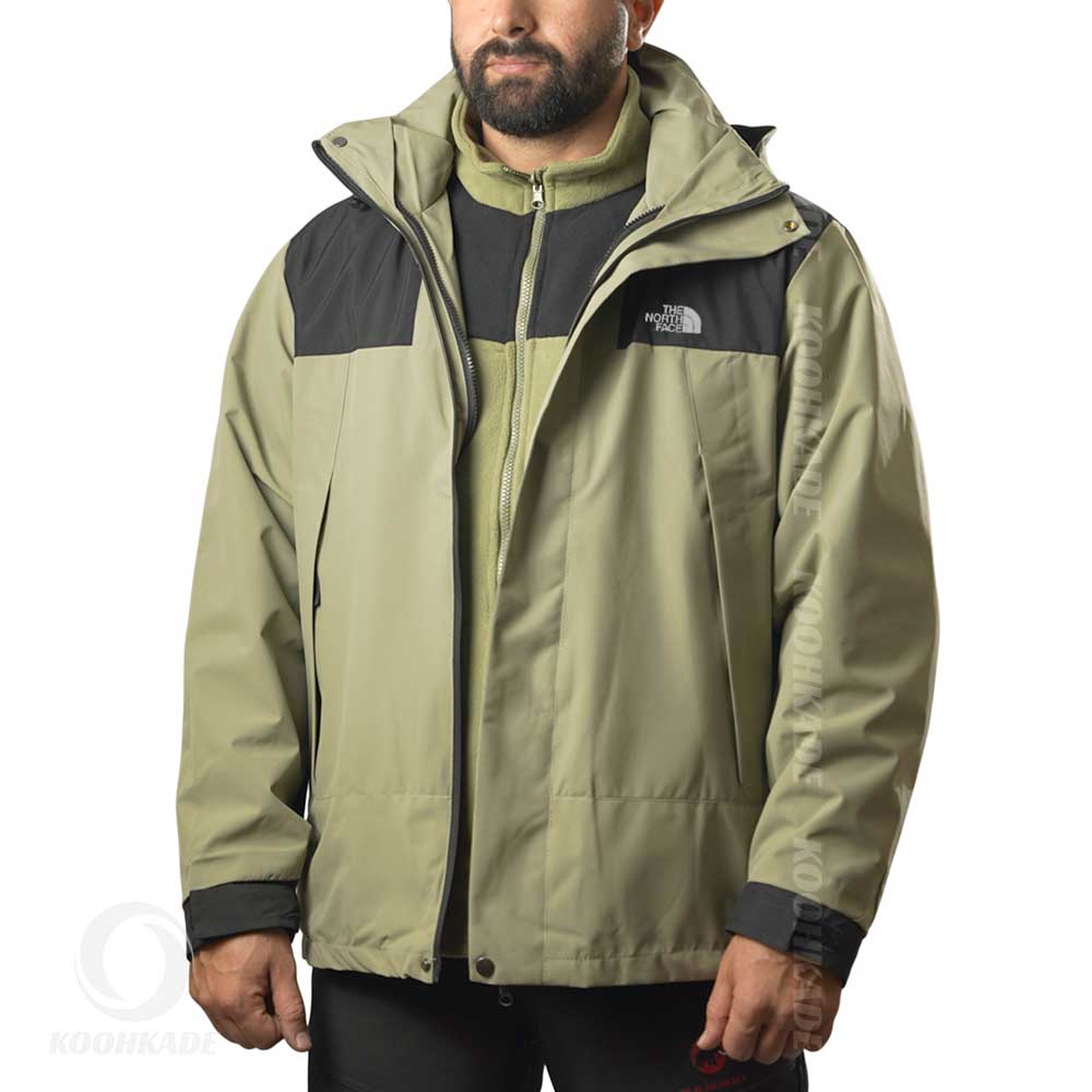 کاپشن دوپوش NORTHFACE 2365M| خرید کاپشن زنانه دوپوش | خرید کاپشن نورث فیس زنانه | جک ولفسکین دوپوش | خرید کاپشن دوپوش زنانه قسطی | کوهکده