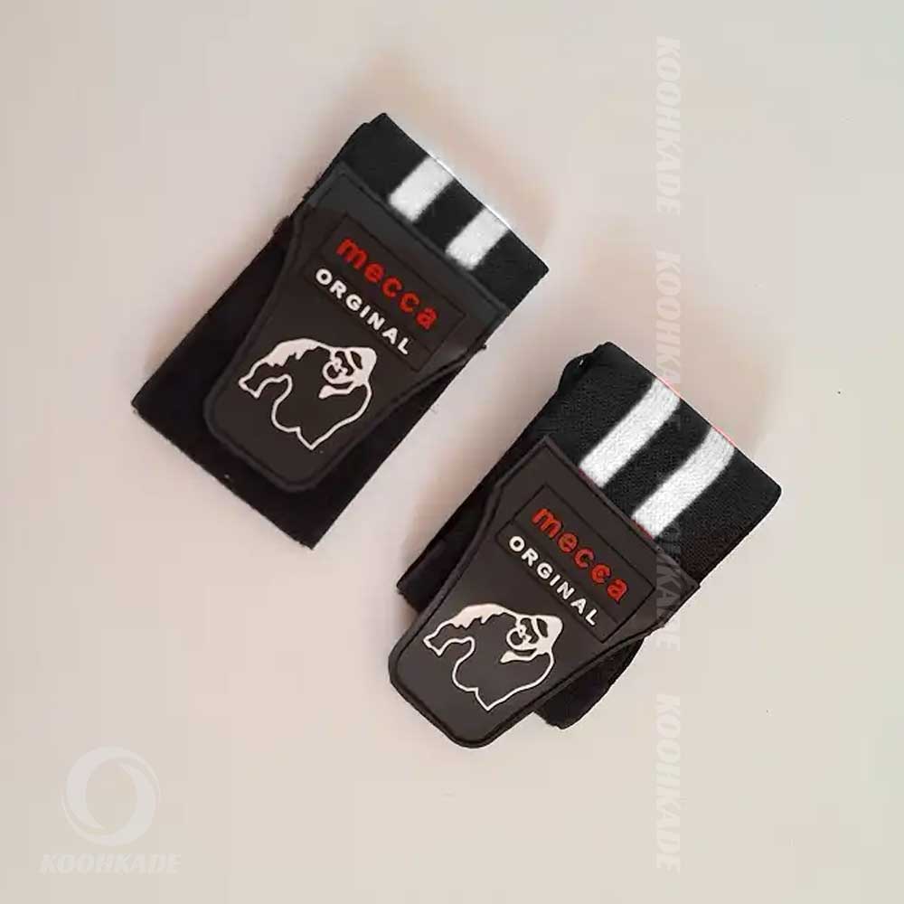 مچ بند MECCA GORRILA| مچ بند بدنسازی Mecca طرح گوریل پک 2 عدد | مچبند بدنسازی گوریلا | خرید مچ بند بدنسازی گوریلا ویر از کوهکده