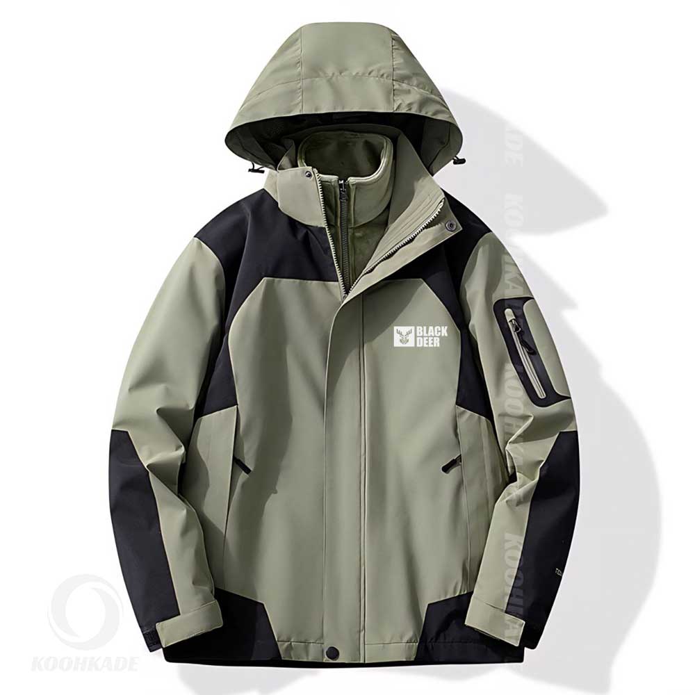 کاپشن دو پوش BLACKDEER M555 |کاپشن دو رو مردانه بلک دیر|کاپشن اسپرت دو رو|کاپشن ضد آب مردانه|کاپشن دو طرفه مردانه|خرید کاپشن زمستانی مردانه