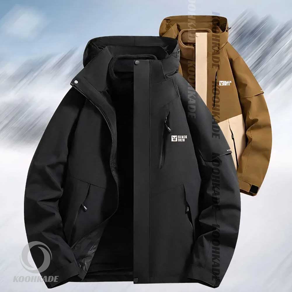 کاپشن دو پوش بلک دیر W55661|کاپشن دوپوش مردانه بلک دیر|کاپشن دو پوش زنانه بلک دیر|کاپشن بلک دیر کوهکده
