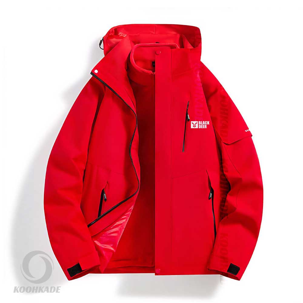 کاپشن دو پوش بلک دیر W55661|کاپشن دوپوش مردانه بلک دیر|کاپشن دو پوش زنانه بلک دیر|کاپشن بلک دیر کوهکده