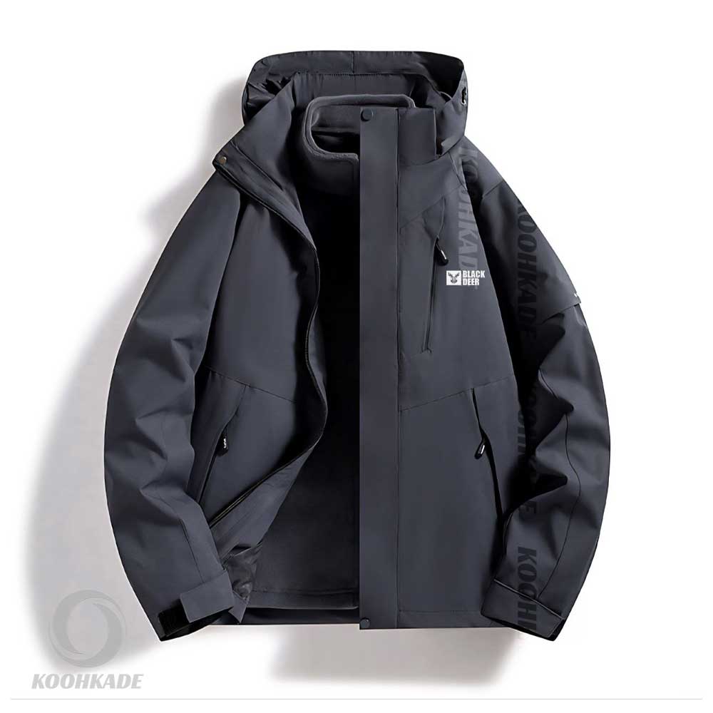 کاپشن دو پوش بلک دیر W55661|کاپشن دوپوش مردانه بلک دیر|کاپشن دو پوش زنانه بلک دیر|کاپشن بلک دیر کوهکده