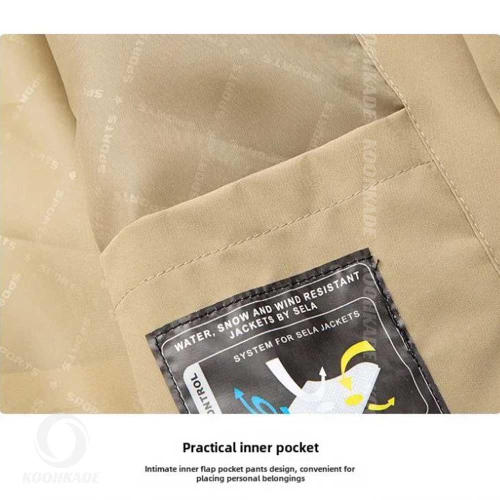 کاپشن دوپوش BLACK DEER W55661-1|کاپشن مردانه بلک دیر|کاپشن زنانه بلک دیر|کاپشن دو پوش کوهکده