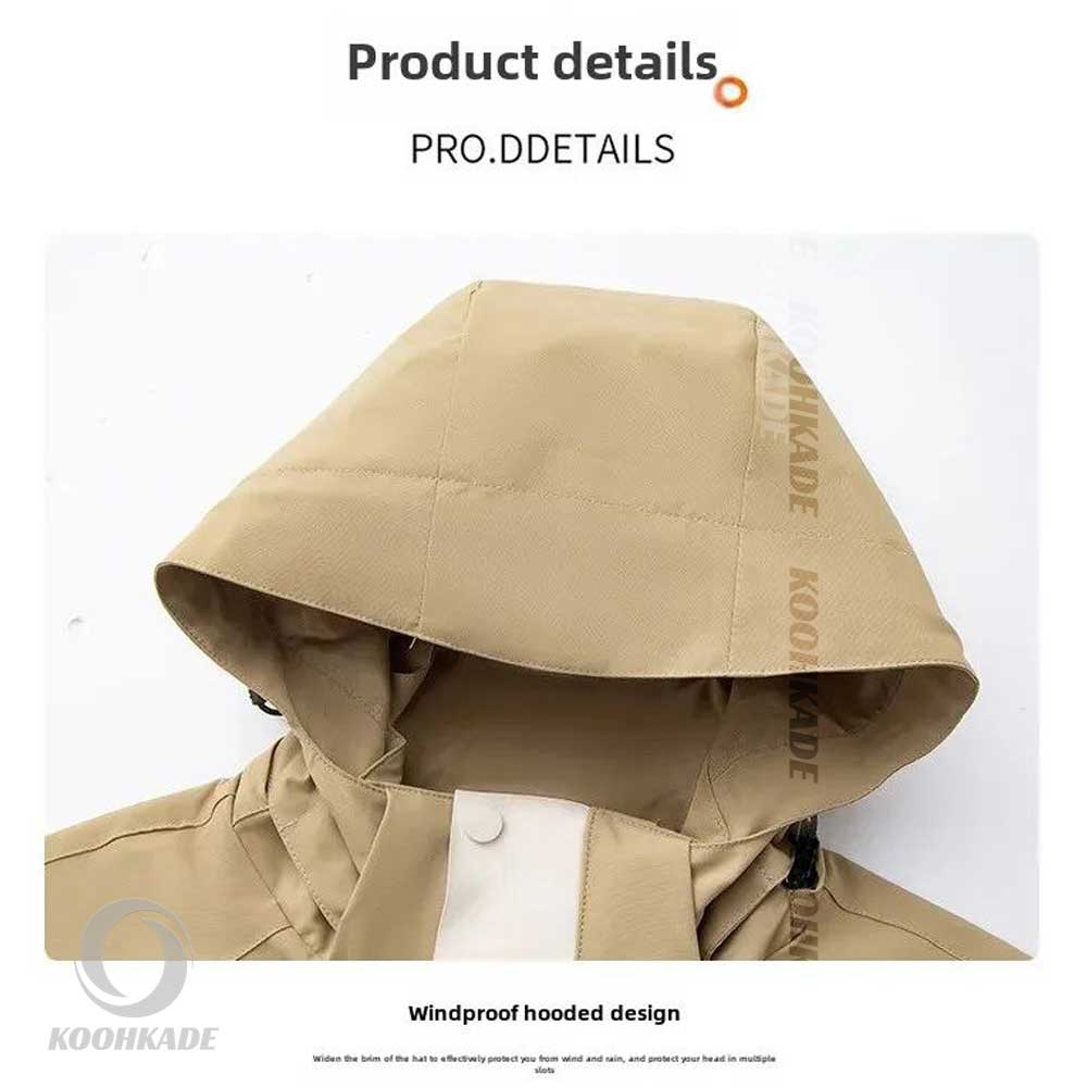 کاپشن دوپوش BLACK DEER W55661-1|کاپشن مردانه بلک دیر|کاپشن زنانه بلک دیر|کاپشن دو پوش کوهکده