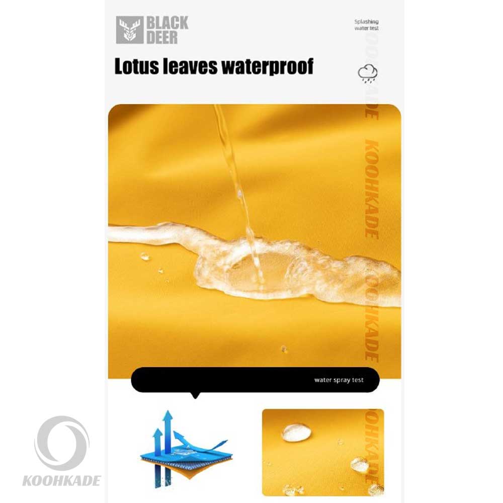 کاپشن دو پوش بلک دیر M 55661|کاپشن دوپوش مردانه|کاپشن دوپوش زنانه |کاپشن بلک دیر کوهکده