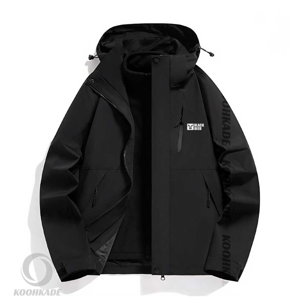 کاپشن دو پوش بلک دیر M 55661|کاپشن دوپوش مردانه|کاپشن دوپوش زنانه |کاپشن بلک دیر کوهکده